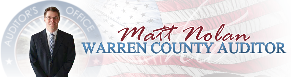 Warren County Auditor Header